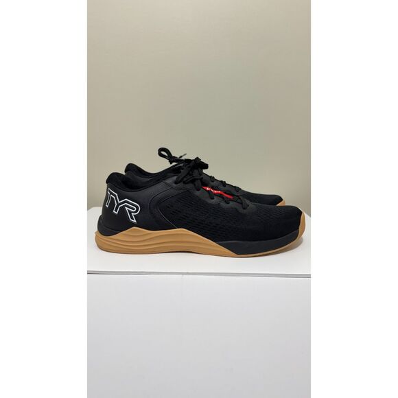 TYR CXT-1 Wide 2E Trainers Gym Athletic Shoes Mens 11 Womens 12.5 Black/Gum - Picture 3 of 7